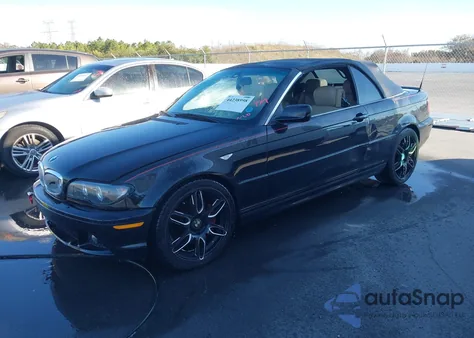 2004 BMW 330Ci z USA, uszkodzony, nr VIN WBABW53464PL40525